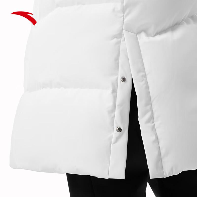 Anta Men's Four-Proof Tech Long Hooded Down Jacket