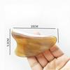 Gua Sha Tool Large and Wide S-type Facial Beauty Is Better. Scratch Board Genuine Natural White Buffalo Horn Scraping Massage