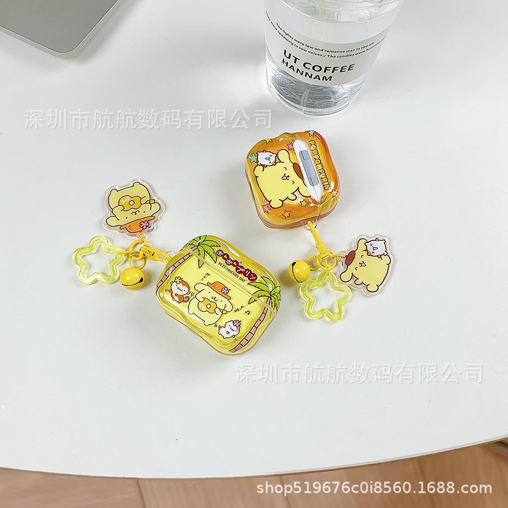 Cartoon jade cinnamon dog suitable AirPods pro1 protective case AirPods 1 apple earphone cover 1 generation 1 generation pro1