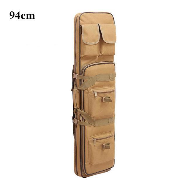 1.2m Tactical Gun Bag & 85CM Dual-Shoulder Fishing Backpack for Outdoor & CS Field, Mother-and-Child Style.