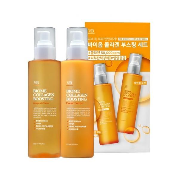 

Vivas Biome Collagen Boosting Elastic Skin 200ml + Lotion 200ml Set
