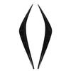 2PCS Headlight Eyebrows Left Right Front Headlamp Eyelid Molding Trim Eyebrow Strip for Yaris Cross XP210 2023 To 2024