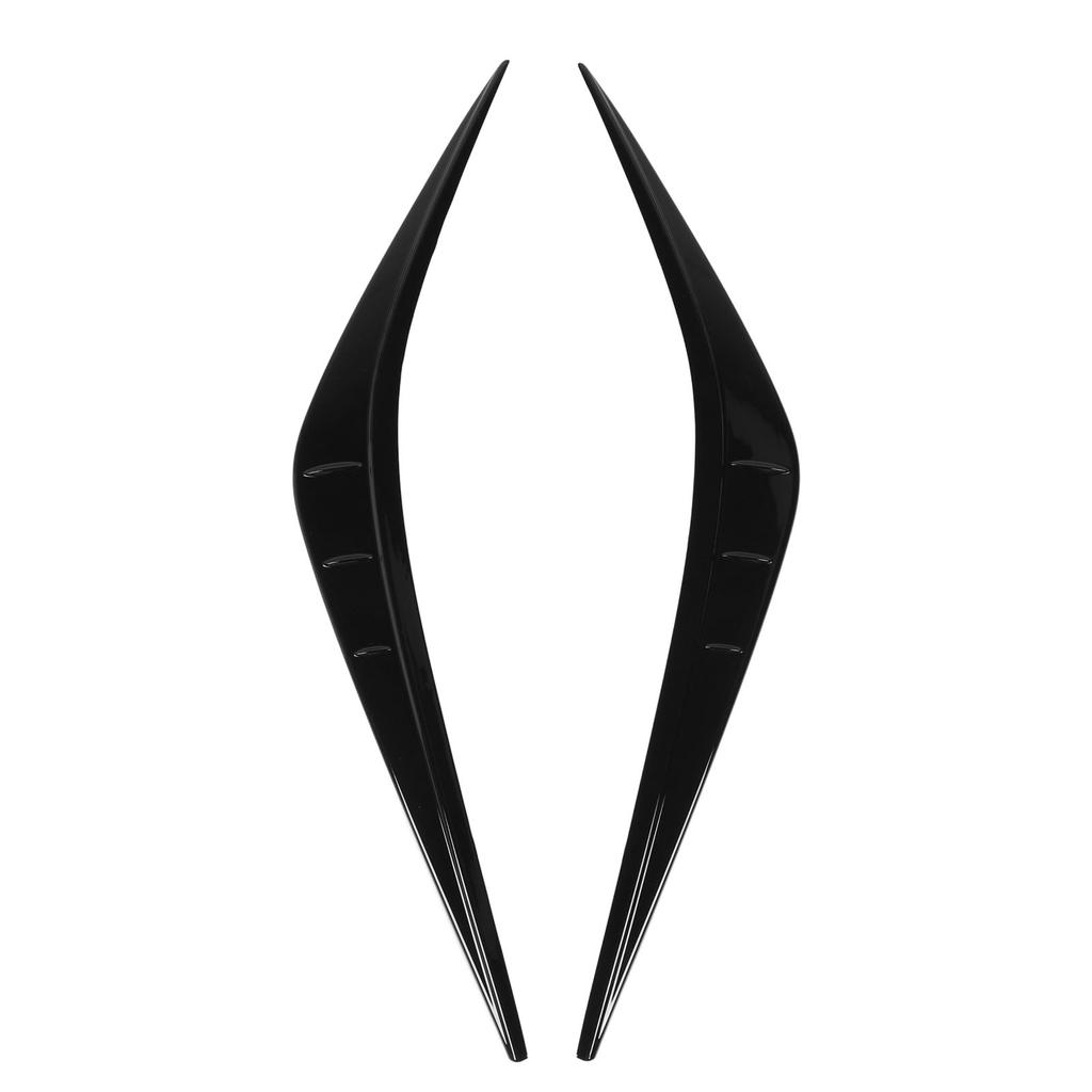 2PCS Headlight Eyebrows Left Right Front Headlamp Eyelid Molding Trim Eyebrow Strip for Yaris Cross XP210 2023 To 2024