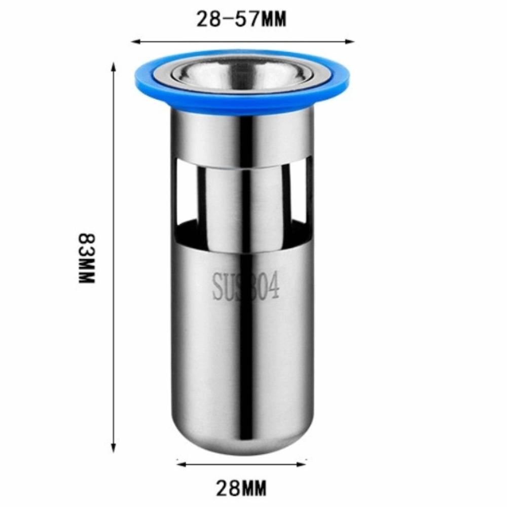 U-type Floor Drain Core Stainless Steel Bathroom Sewer Drain Sealed Floor Drain  Sewer Drain