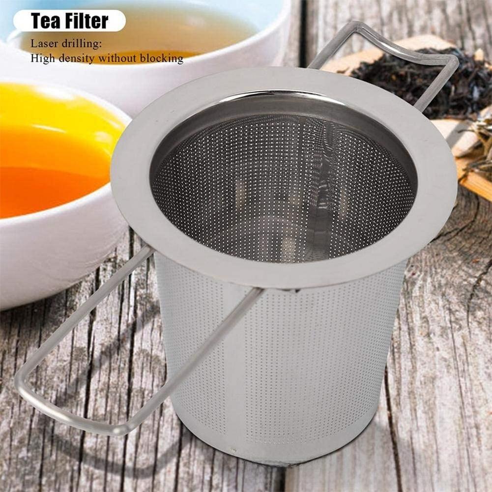 

Tea Strainer 304 Stainless Steel Food-grade Fine Small Holes Mesh Tea Filter With Lid Double Handle Household 6.5cm Tea Strainer China Mainland