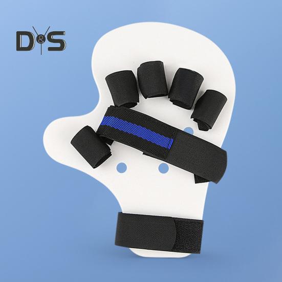 Trigger Finger Splint Multi Finger Brace for Middle Index Pinky & Ring Fingers Five Finger Separator Hand Brace with Finger Support Straightening