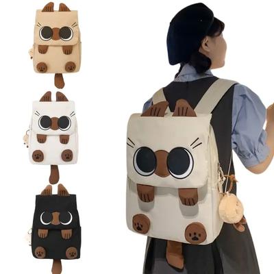 Süße Katzen Kätzchen Rucksack für Mädchen Jungen Grundschultasche Kinder Schultasche Reise Rucksack Für Teenager Laptop Rucksacktasche