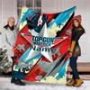 Personalized Custom Name Blanket - Top Gun Maverick Print Design,Blanket for Sofa,Bed,Travel,Camping - Soft and Warm, Great Gift