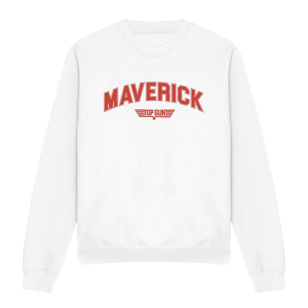 Top Gun Unisex Adult Maverick Varsity Sweatshirt