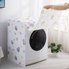 Drum Washing Machine Dust Cover Cute Cartoon Print Transparent Waterproof Covers Household Dust Cloth For Washing Machine New