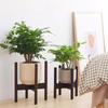 ABWR-Nordic Flower Pot Rack Floor-Standing Rack Balcony Living Room Green Radish Pot Rack