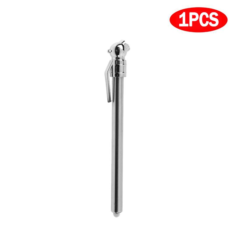 1-3Pcs Stainless Steel Pen Shaped Car Vehicle Tire Air Pressure Test Meter Gauge Universal Car Tire Pressure Gauge Barometer