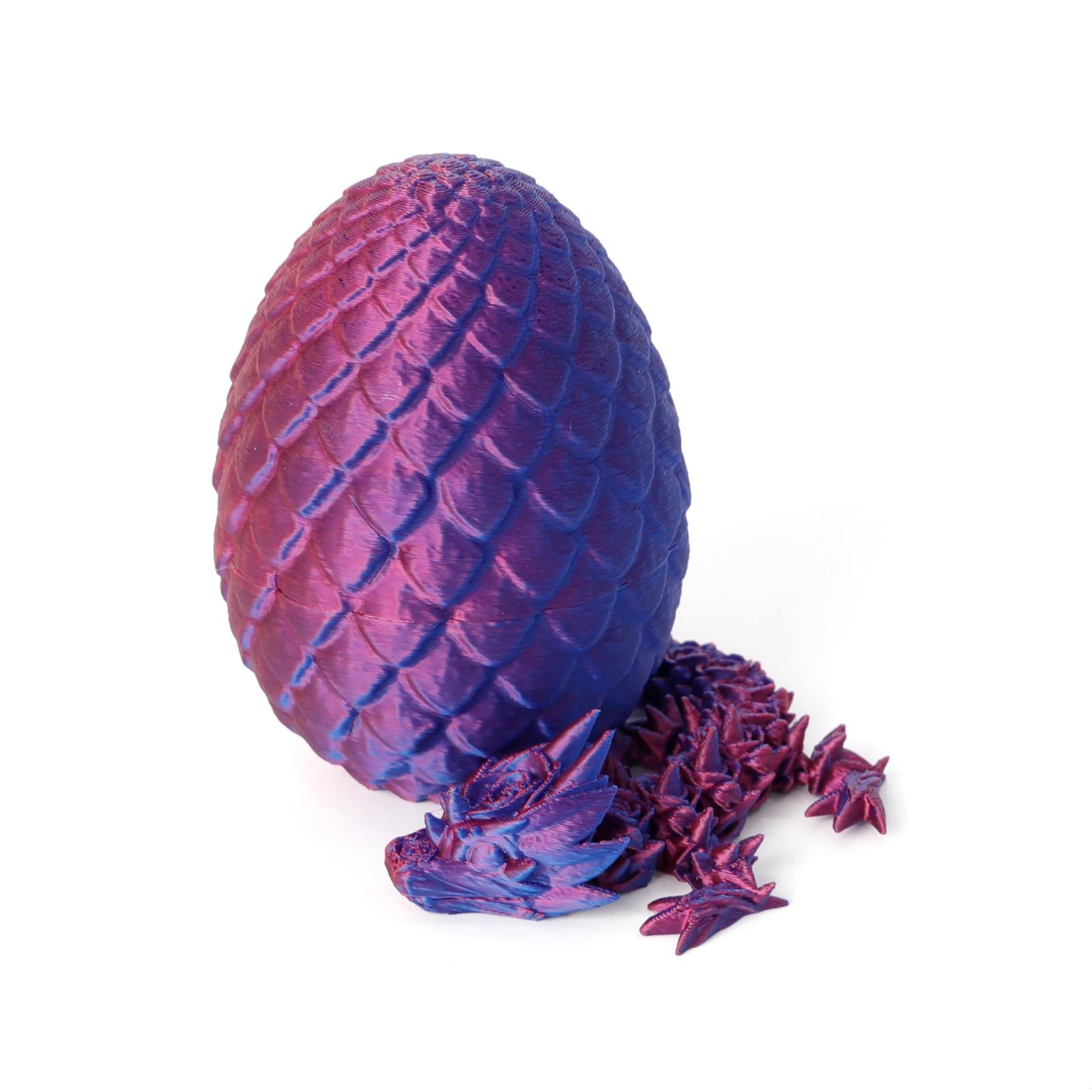 

Сюрприз Роза Яйцо Дракона Шарнирная игрушка Драгоценный камень Дракон - 3D-печатные шарнирные соединения для детей и взрослых One Size