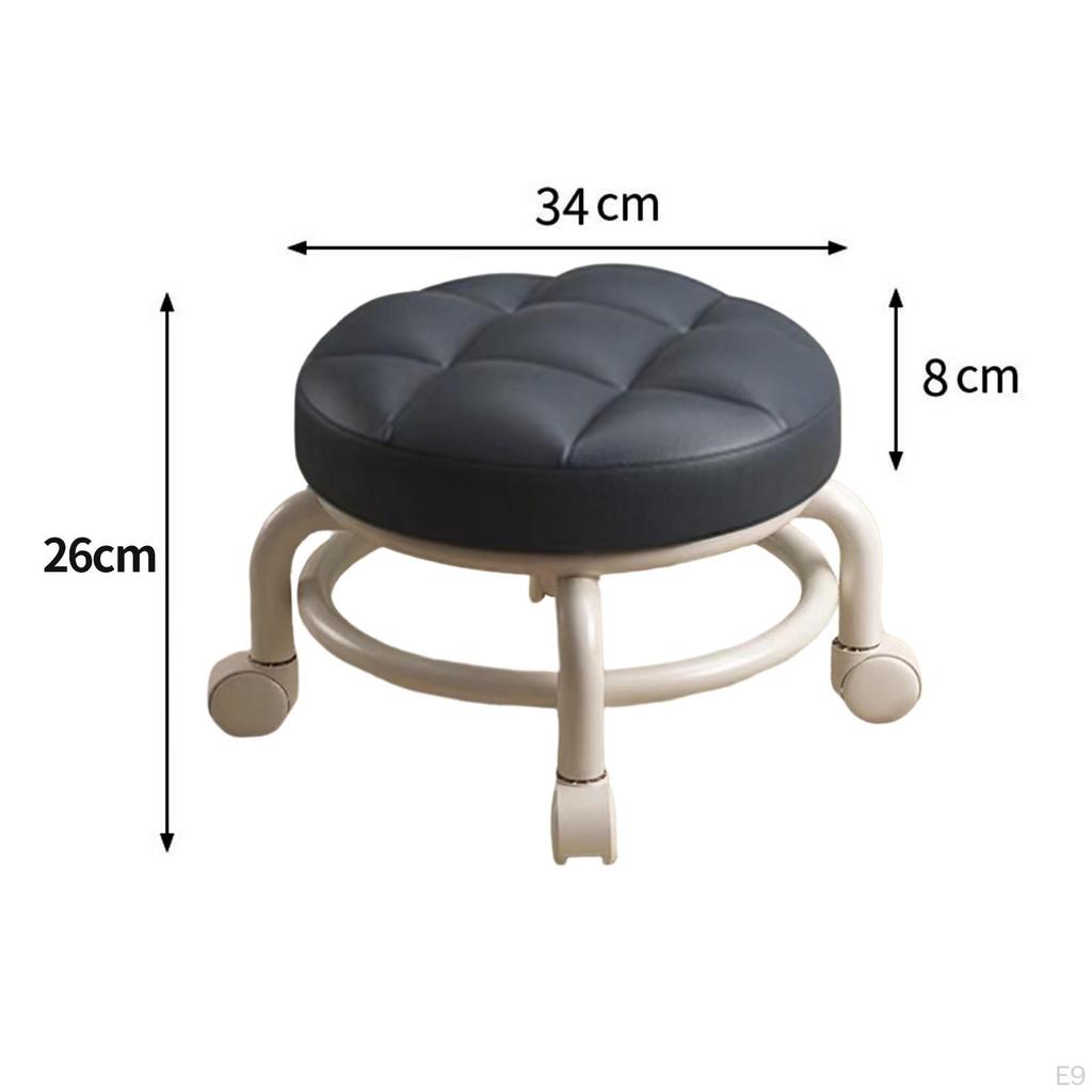 Ergonomic Rolling Stool for Home Office and Study