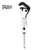 Non Slip Precision Wrench Multifunctional Short Handle Metal Wrench, Mini for Tight Spaces, Spanner Tool Automotive and Household Maintenance