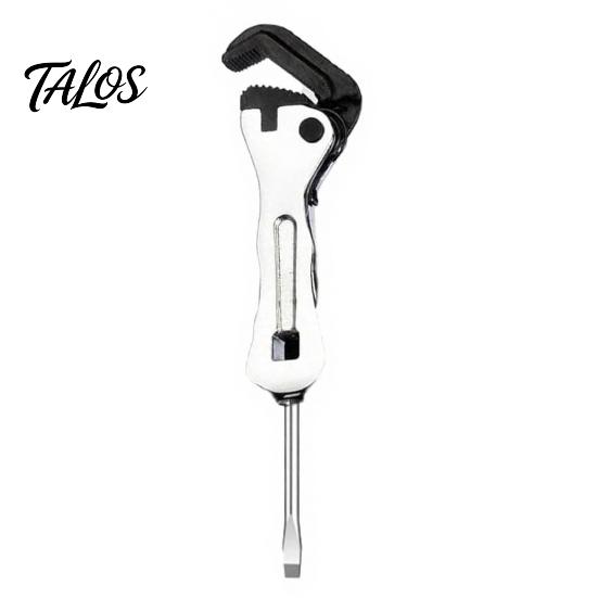 Non Slip Precision Wrench Multifunctional Short Handle Metal Wrench, Mini for Tight Spaces, Spanner Tool Automotive and Household Maintenance