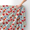 Royal Samt Stoff Polyester Zum Nähen - Motiv Blumen - Rdx2054