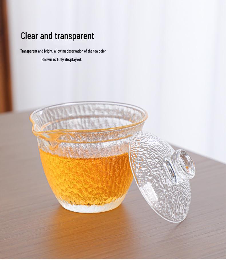 Portable Quick Brew Glass Teapot with Cups - Outdoor Travel Gongfu Tea Set