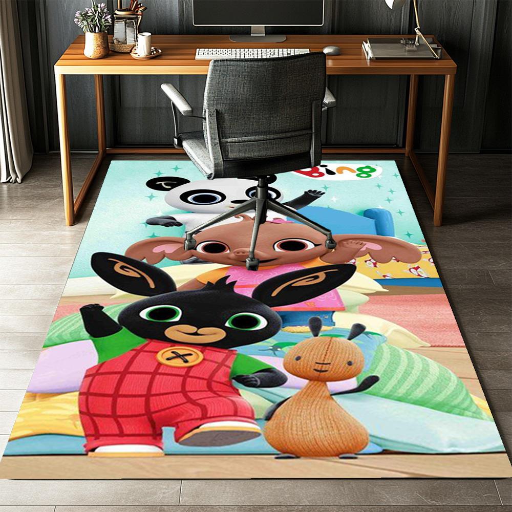 Bing Printed Carpet,Rug,for Office Chair Living Room Bedroom Kitchen Room Decor Gifts.