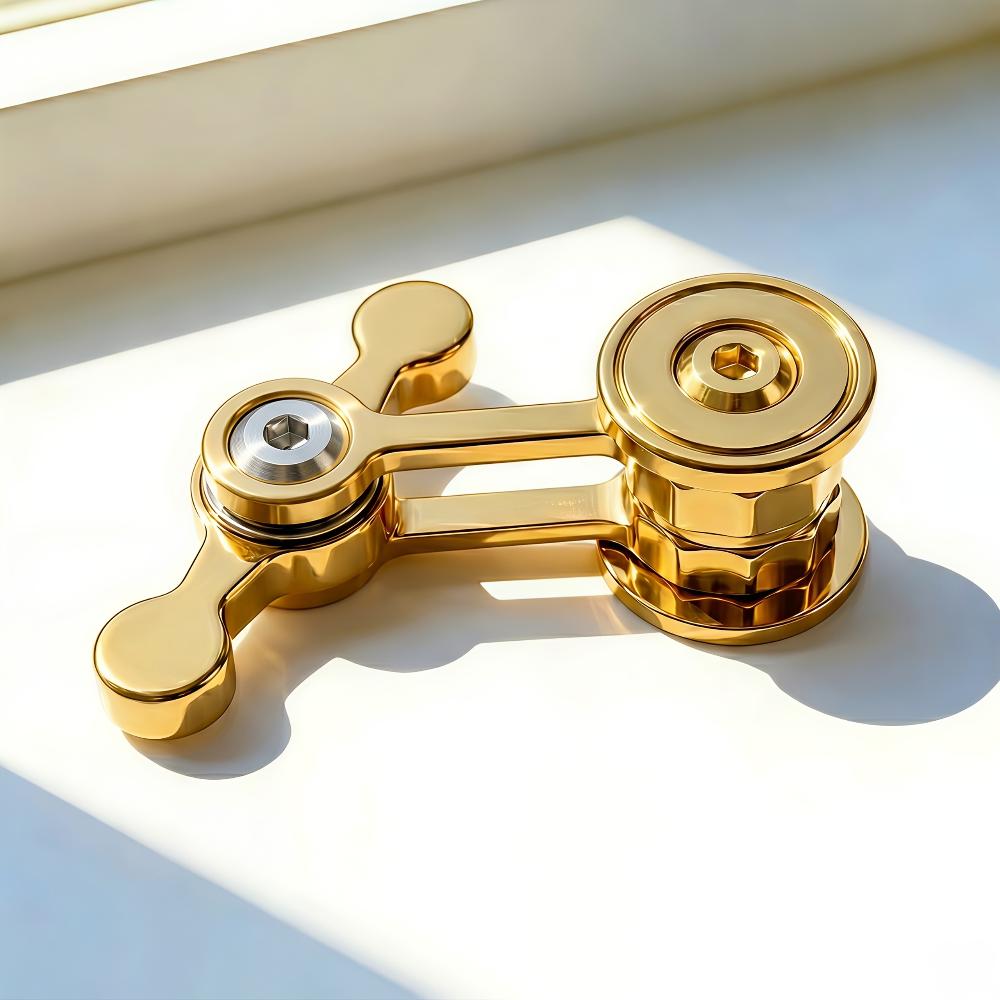 Ornamenti da Scrivania Pendolo Caotico, Singolo e Doppio Oscillazione EDC Metallo Scivolante Decorazione, Compatto Manuale Tavolo Regalo Per Uomini