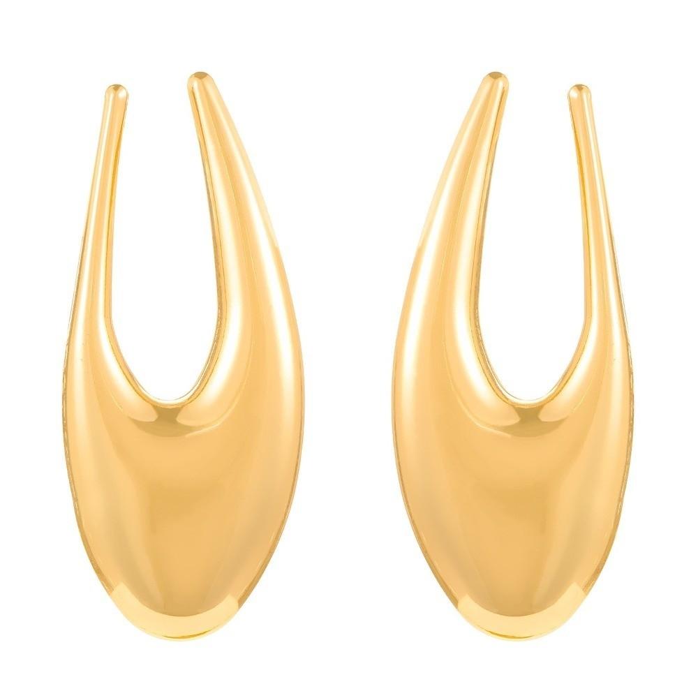 1 Pair Vintage Geometric Dangle Earrings Metal Minimalist Gold Earrings  Party