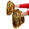 6PCS Cheer Ing Poms Flower Ball for Sport Competition Football Basketball MatchGold