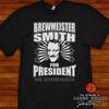 Brewmeister Smith T Shirt Artwork of Jared Swart Pop Art Series S M L XL 2XL 3XL 4XL 5XL Also In Ladies Fit