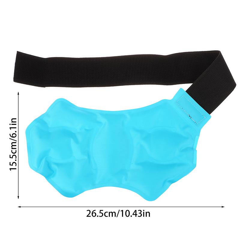 Ankle Brace Ice Pack Wrap For Injuires Hot Cold Ankle Ice Wrap Therapy Reusable Ankle Support For Pain Relief Sprains