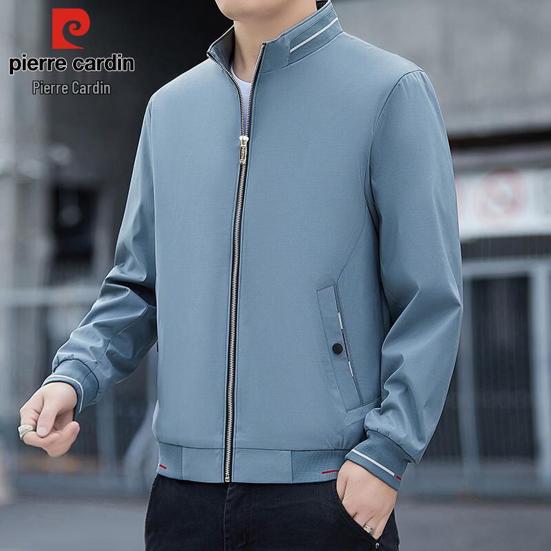 Pierre Cardin Men's Autumn Casual Stand-Collar Jacket