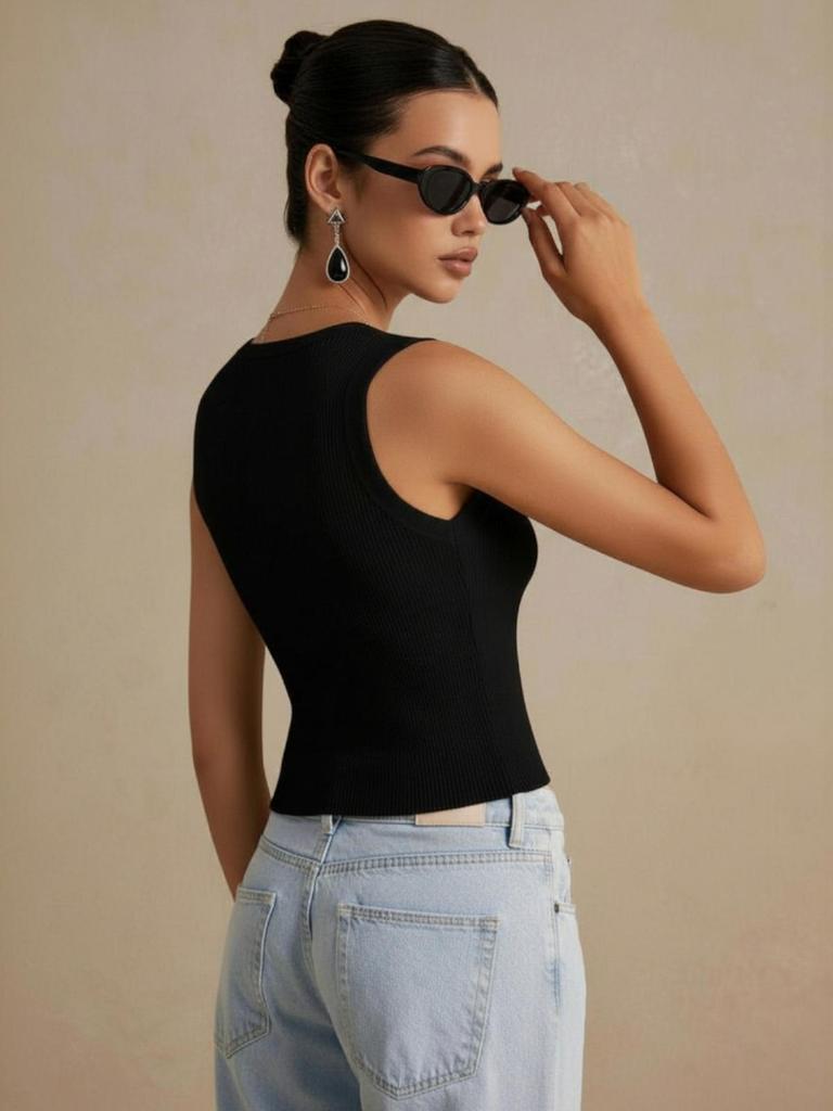2026 Trendy European & American Spicy Girl Knit Top - Versatile, Fashionable, Summer Arrival