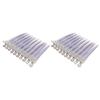 20Pcs Hair Sectioning Clip Perm Fixing Clip Haircut Hairdressing Hair Positioning Clamp for Home