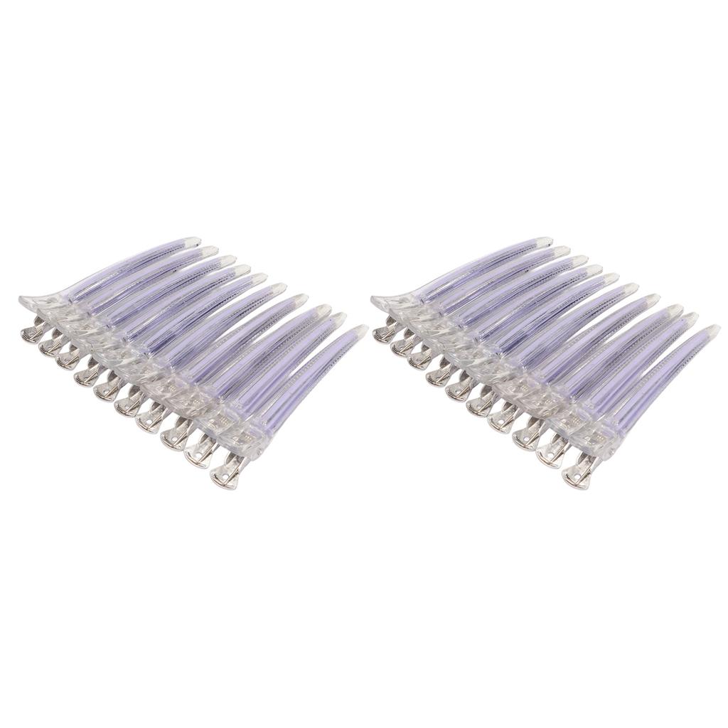 20Pcs Hair Sectioning Clip Perm Fixing Clip Haircut Hairdressing Hair Positioning Clamp for Home