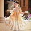 Anneyol Girls' Chinese Style Hanfu Princess Dress