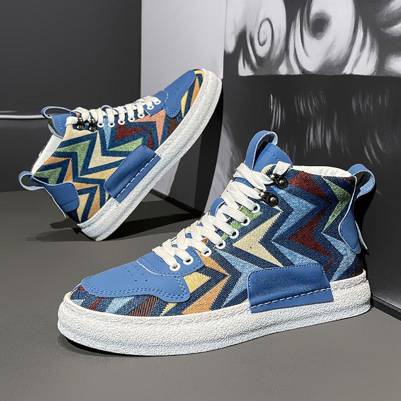 Men's Vulcanized Shoes Classic Low-top Canvas Shoes Breathable Canvas Casual Shoe Fashion Skateboard Shoes Lace Up Men Sneakers