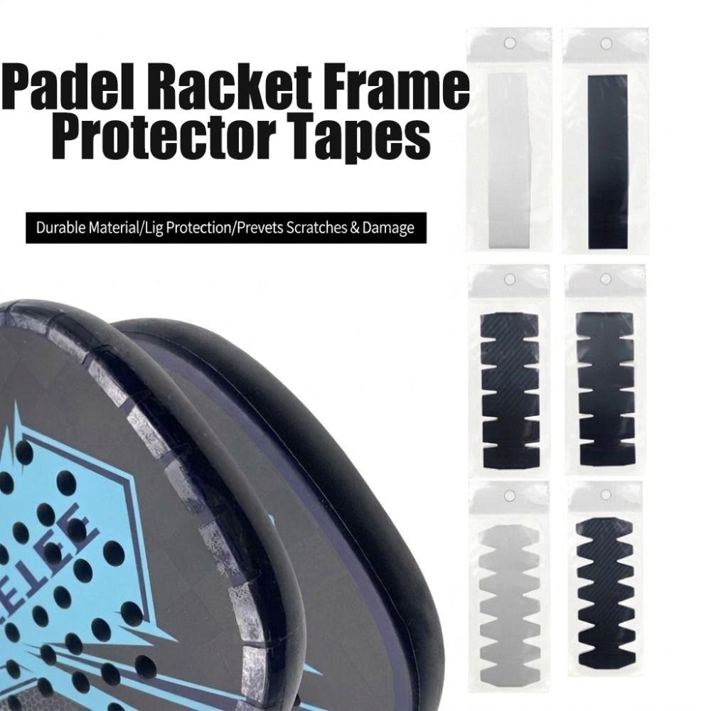 High Elastic Pickleball Racket Edge Sticker TPU Paddle Head Edge Tape  Tournament Use