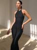 European and American style autumn new women's clothing temperament elegant neck knitting sleeveless slim dress wholesale