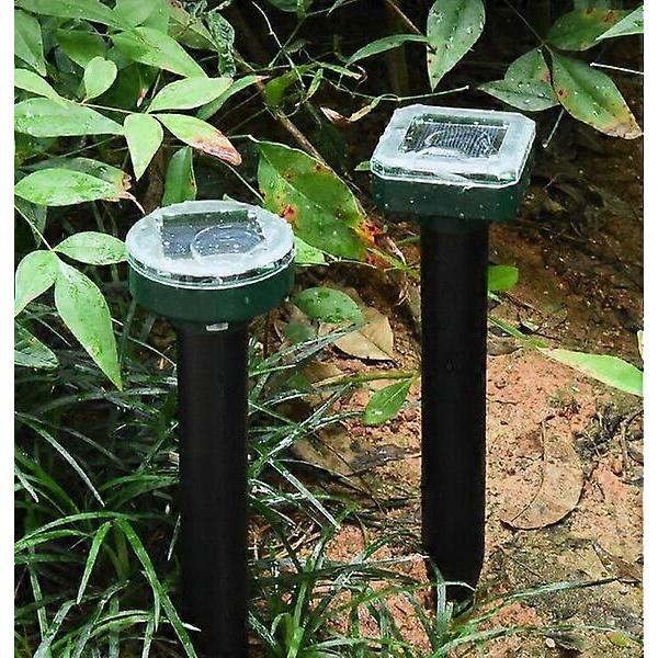 Rat repellent device, 4-piece set, solar-powered with a coverage area of 1000 square meters