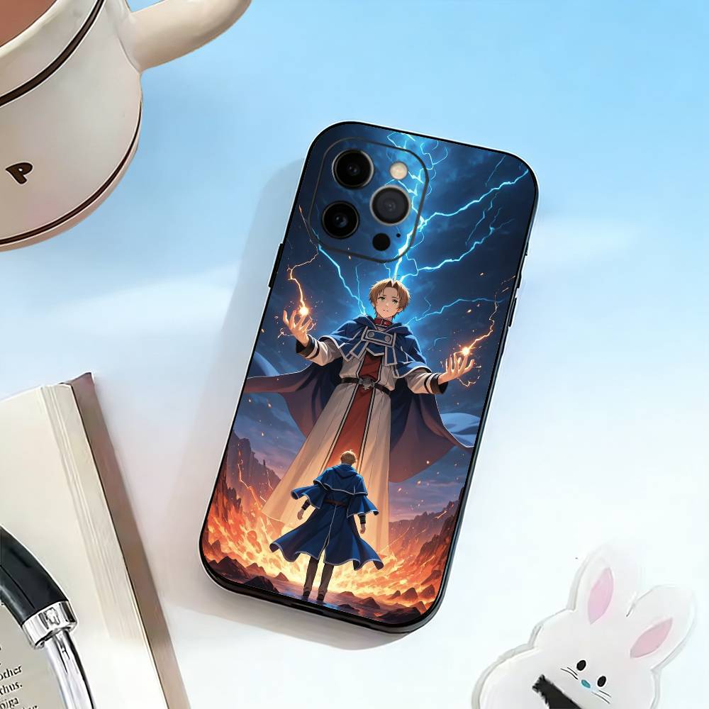 Mushoku Tensei-RG-RM  Phone Case For iPhone 17, 16,15,14,13,12,11 Plus,Pro Max, Others Soft Black Cover