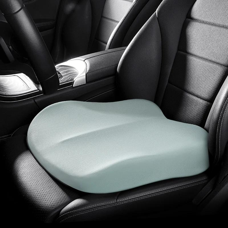 Cuscino per seggiolino auto, cuscino per aumentare l'altezza, tappetino traspirante e portatile, anti-affaticamento, adatto per auto