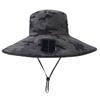 Solar Powered Cooling Hat With Solar Fan Adjustable Fan Breathable Neck Flap For Outdoor Fishing Camping Hiking