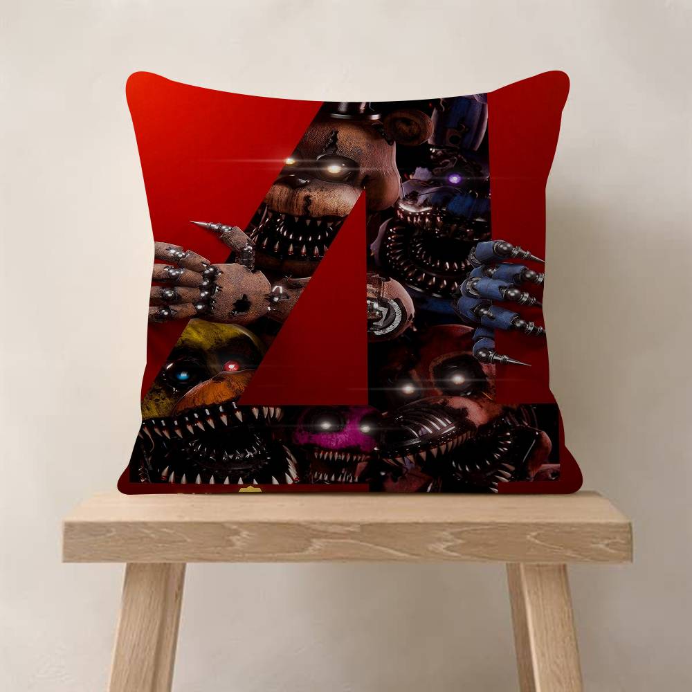 Fnaf Five Nights At Freddys M Pillowcase Toon Gift Cushion Cover Bedroom Home Sofa Chair Seat Decor Pillow Case