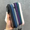 Luxury With Lanyard Magsafe Phone Case For iPhone 11 12 13 14 15 16 Pro Max Plus Magnetic Holder Bumper Cover