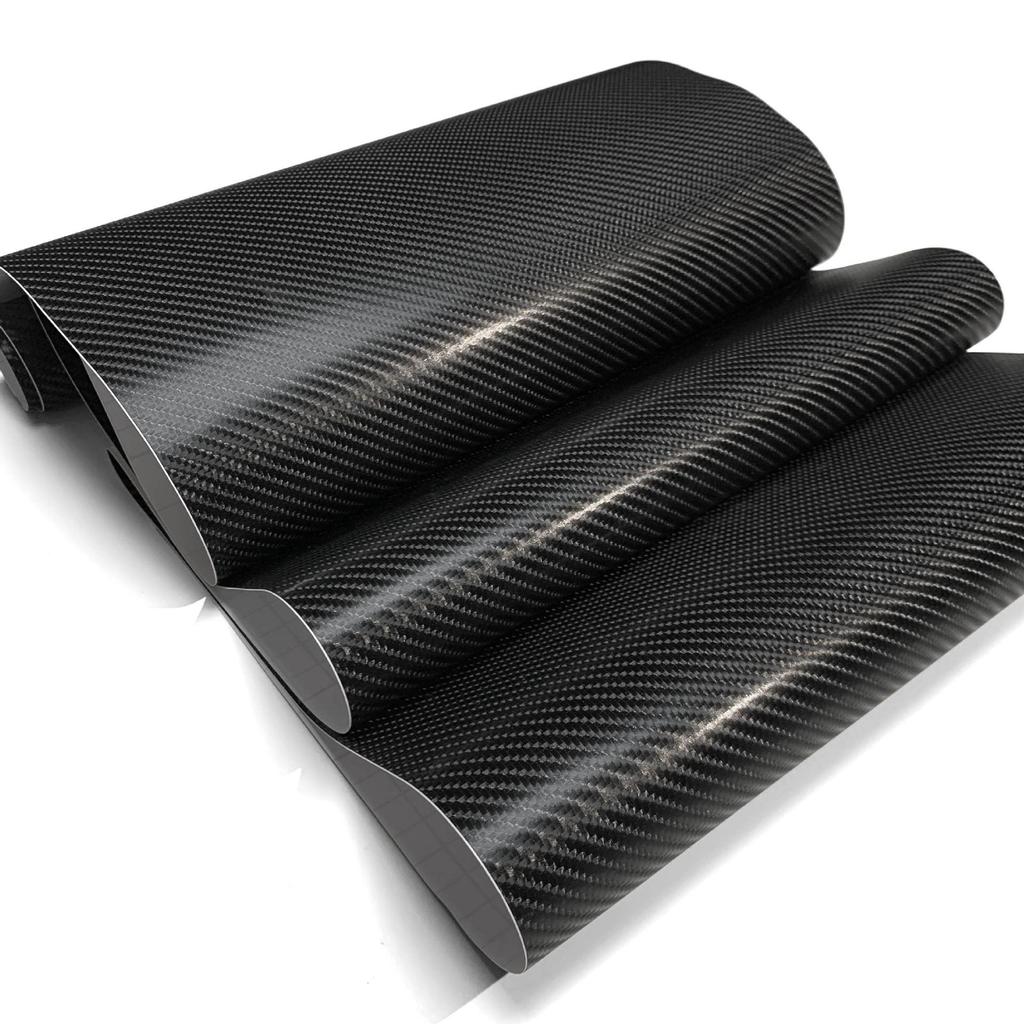 Carbon Fiber Car & Motorcycle Protective Wrap for Interior, Hood, Mirrors