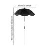 Outdoor Plant Umbrella Shade Cover Adjustable Height Canopy Telescopic for Garden Lawn Patio Flowers Potted Yard Reusable Decor