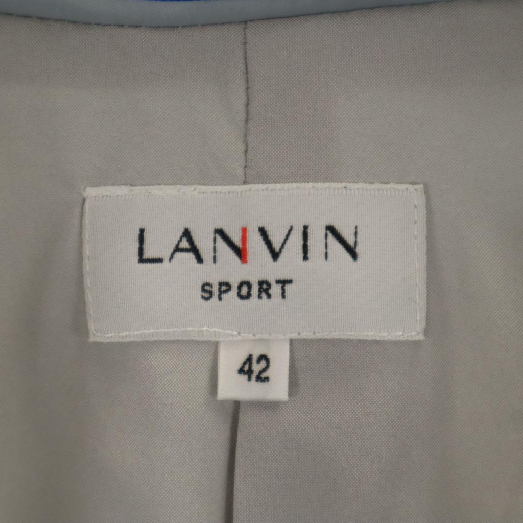 LANVIN SPORT Baseballjacke 42 grau Herren Gebraucht