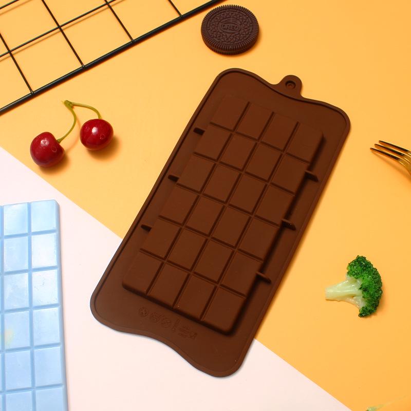 

Точечная 24-гнездная высокотемпературная жаростойкая пищевая силиконовая форма для вафель и шоколада для DIY выпечки шоколадный