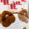 Home Decoration Plush Cat Cushion Bedroom Sofa Cat Throw Pillows  Headboard Cushion