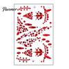 Halloween Face Rhinestone Stickers Scar Gem Stickers, Wound Body Art Cosplay Crystal Decals, Waterproof Self Adhesive Temporary Tattoo for Masquerade