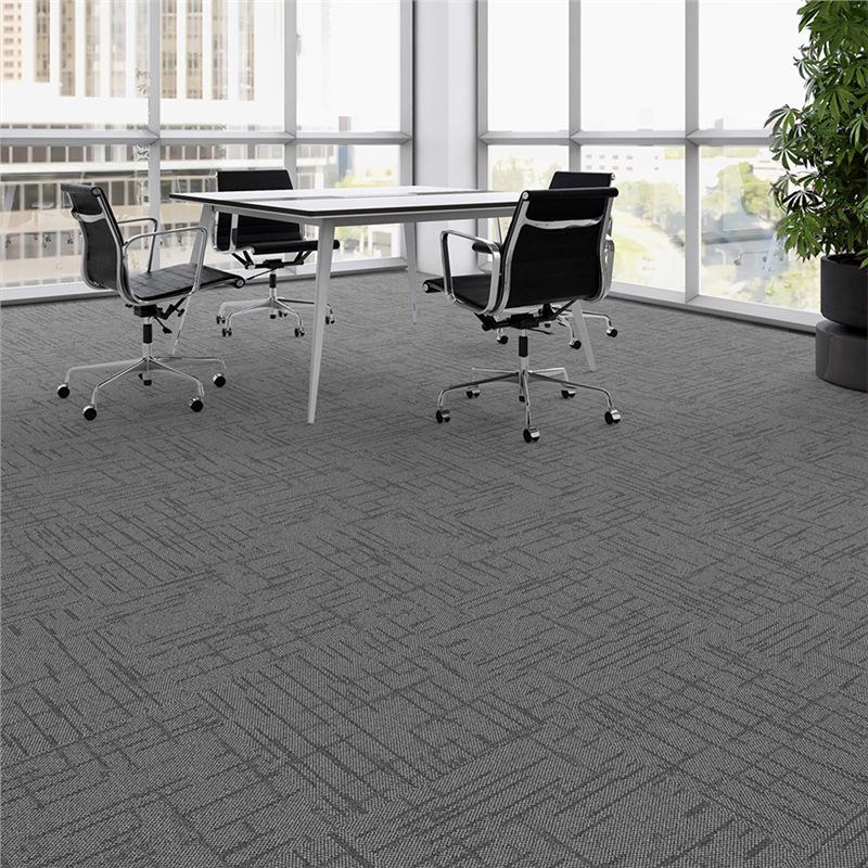 Thickened Commercial Office Carpet Tiles for Large Area Flooring