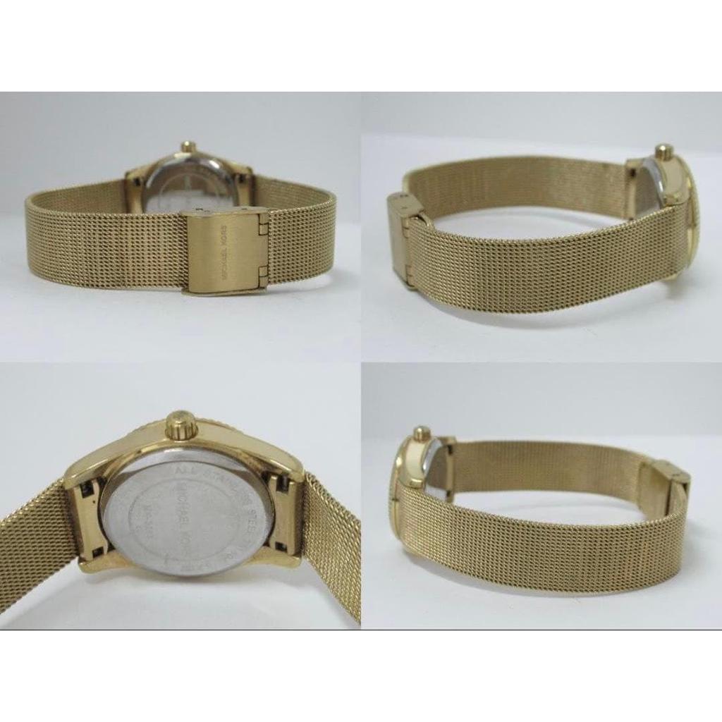 Used Michael Kors MK-3283 Lexin Gold MICHAELKORS